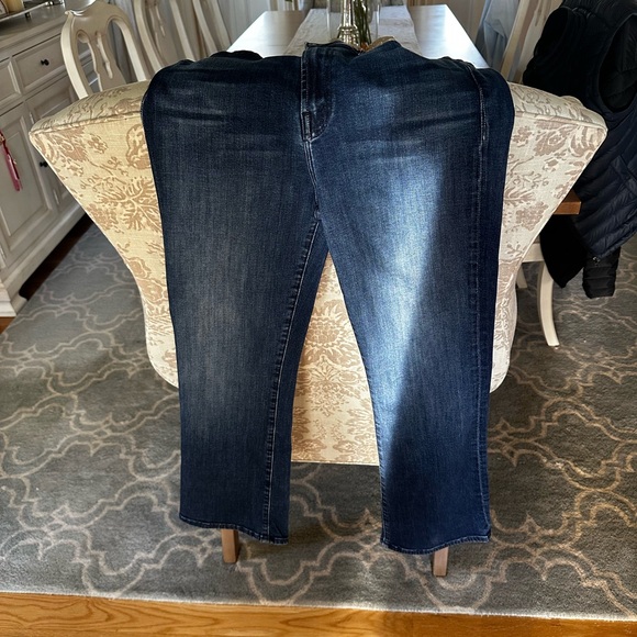 MOTHER The Hustler Ankle Blue Jeans - Picture 7 of 8